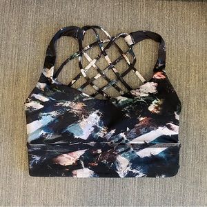 Lululemon size 4 longline bra like new